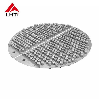 Harga yang pantas JIS Broaching Titanium Bubble Cap Tray Kolom Distilasi Cnc Internal on line